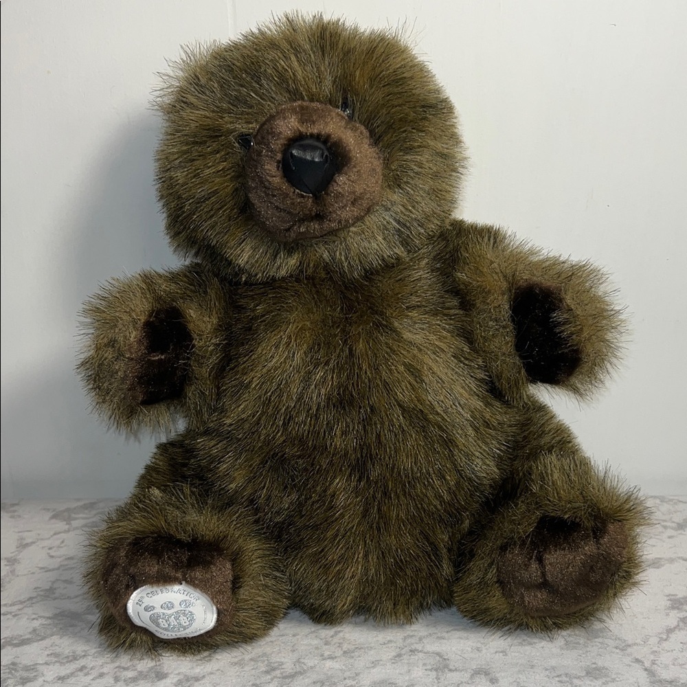 25th Celebration Collection Chubby Cubby Plush Brown Teddy Build A Bear